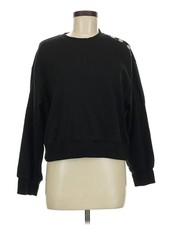Divided by H M Women Black Sweatshirt M