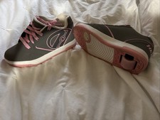 Heelys Propel 2.0 Womens 5. Yth4. White Pink Roller Skate Shoes Worn Once