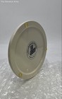 Longaberger Pottery Traditions Woven Beige Round Spoon Rest Trivet Plate — photo 3