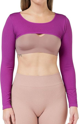 Sloggi Damen Ever Infused Multi Vitamin Bolero Sport Obenteil Langarm Sportshirt