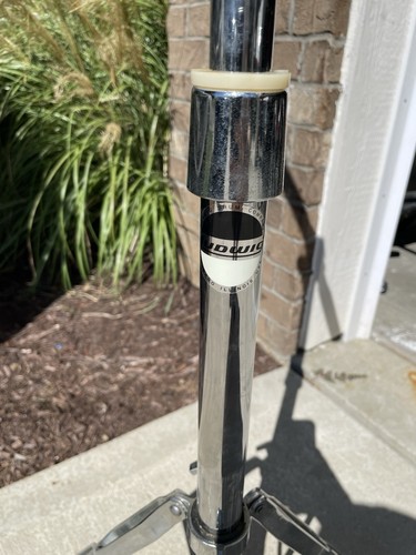 Vintage 70’s 80’s Ludwig Rocker Boom Stand with Counterweight Black White Badge - Picture 5 of 13