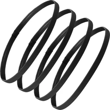 4 Pcs Elastic Sports Headbands Non-Slip Hair Bands for Men Women Fitness Gym