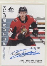 2019 SP Authentic Future Watch Rookies 579/999 Jonathan Davidsson #237 Auto m0p