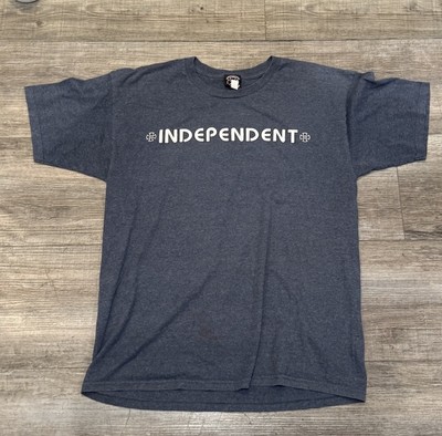 INDEPENDENT NHS SKATEBOARD LOGO SHIRT IRON CROSS TRUCKS BRAND 