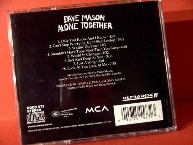 MFSL-UDCD 573 DAVE MASON