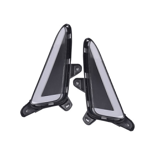 2pcs LED Daytime Running Lights Yellow Turn Signal Fog Kit Fit Toyota CHR C-HR - Picture 4 of 7