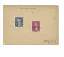 GERMANY (Bohemia Moravia) 1944 Cover sent from Prag to Leipzig