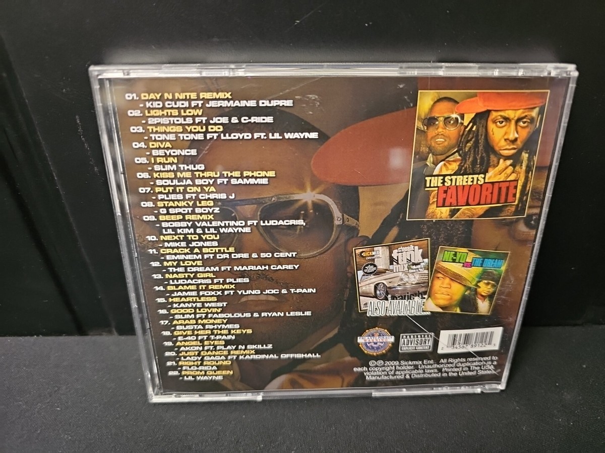Bay Area Rap Mix CD Sickmix DJ's Streets Favorite Daric B. Limited