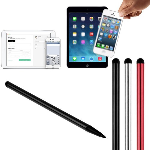 Universal Capacitive Pen Screen Stylus Pencil for Tablet iPad Cell Phone A - Picture 1 of 12