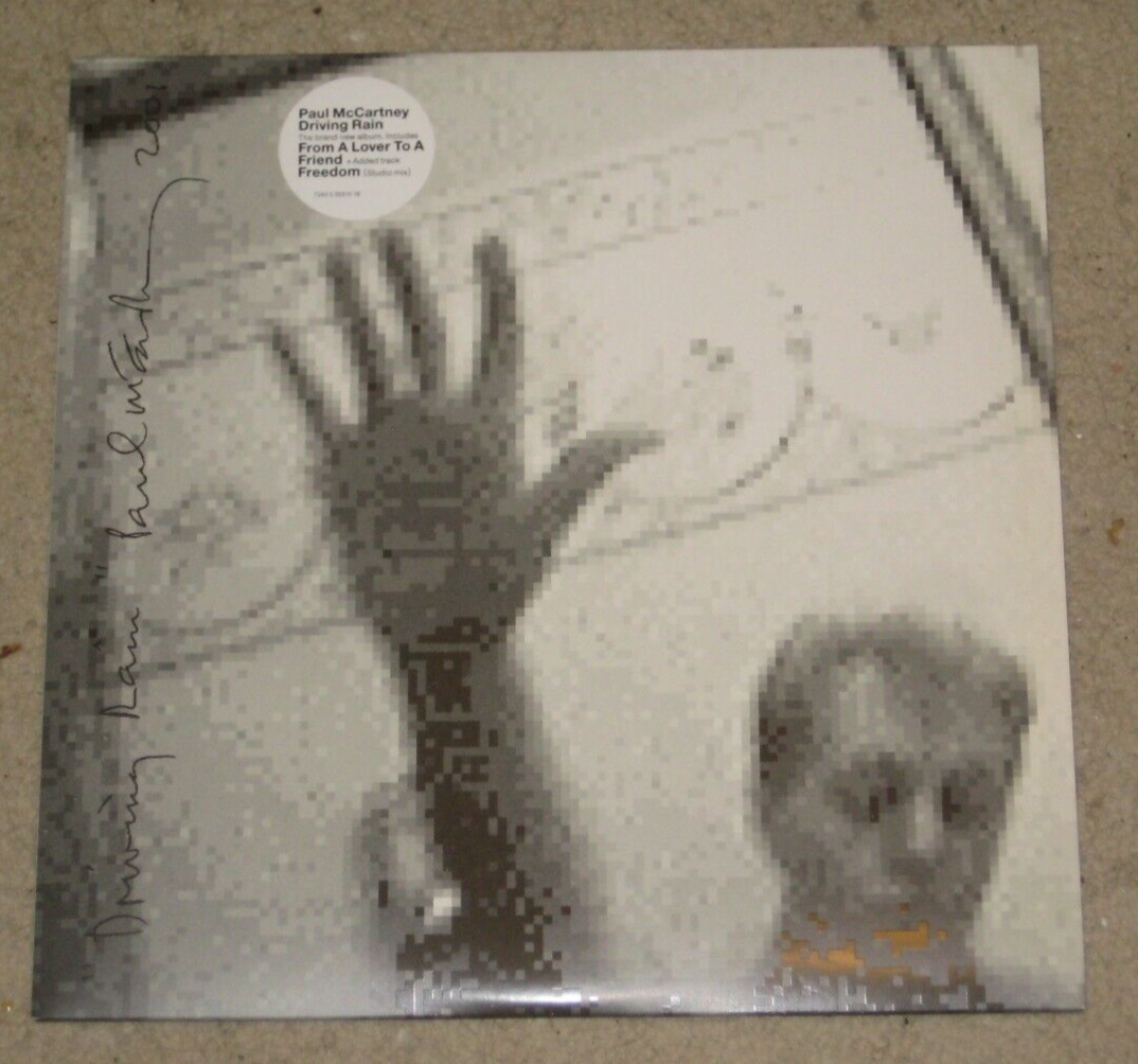 paul mccartney driving rain (RARE SET!!） 【公式通販】