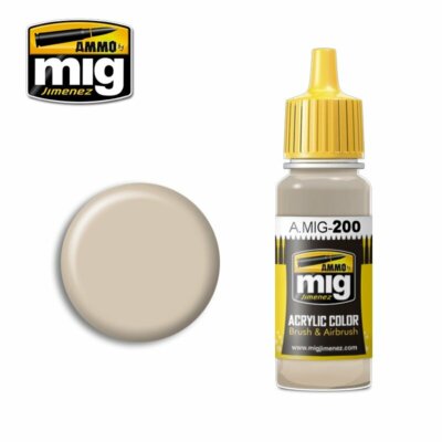 Ammo MIG 200 - Acryl Farbe (17ml) - FS 33531 Middlestone 