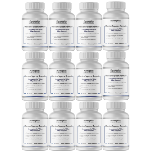 Macular Support Formula - Vitamine für die Augengesundheit, Sehgesundheit Nahrungsergänzungsmittel, 12	 - Bild 1 von 3
