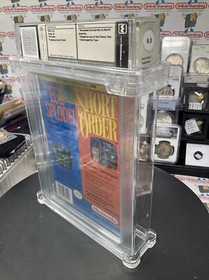 Short Order Eggsplode! NES Power Pad Sealed VGA WATA CGC Nintendo NES SNES GBA