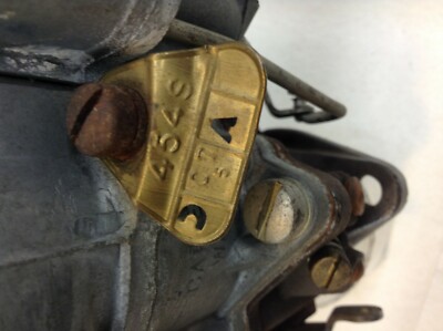 初代ビークル CARTER WA-1 CARBURETOR 454S 1940-1942 HUDSON 6 CYLINDER