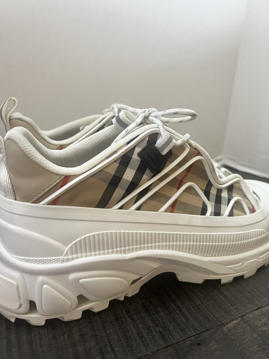 Burberry Arthur Vintage Check Sneakers Size 45 | eBay