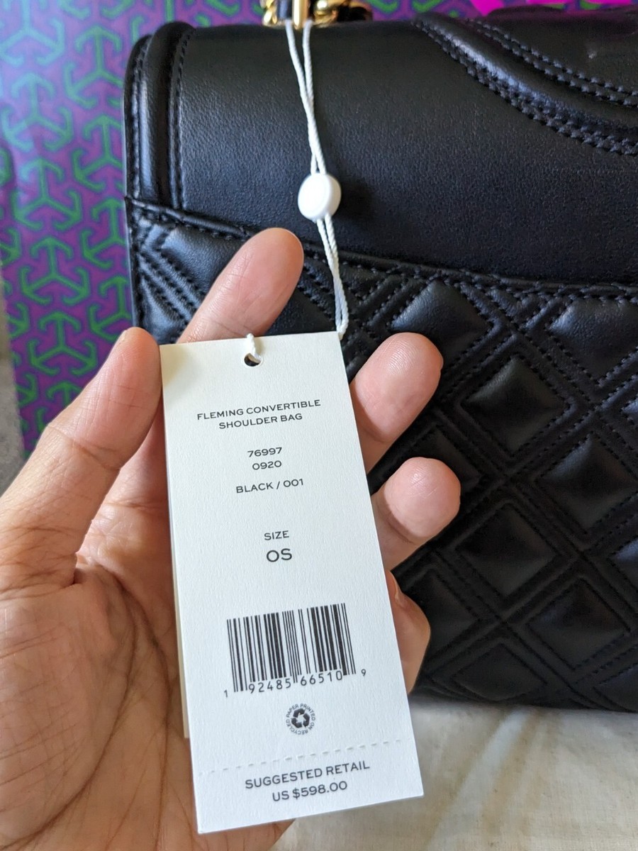 Tory Burch Fleming Convertible Shoulder Bag 190041264490| eBay