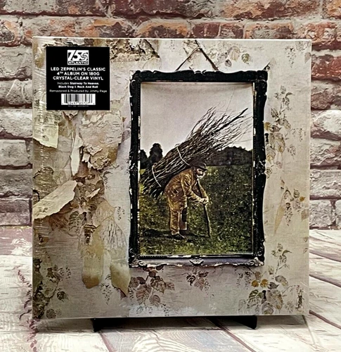 Led Zeppelin - "IV" - Clear Vinyl - New / Sealed - 180G - Stairway To Heaven