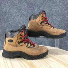 Vasque Boots Mens 10 Skywalk Hiking Beige Lace Up Comfort Round Toe Ankle Top