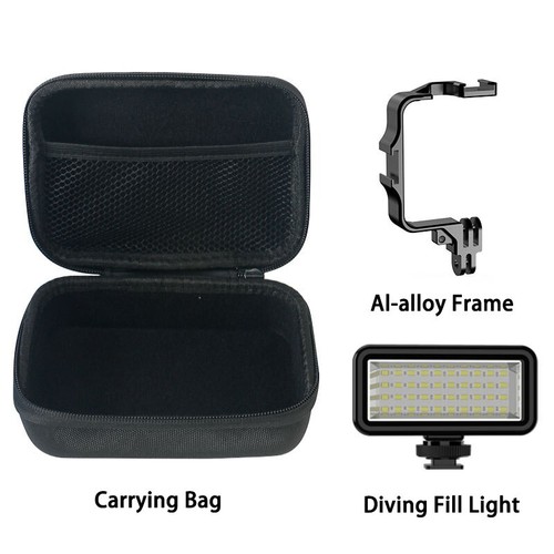 Underwater Led Video Diving Fill Light 40M Waterproof Lamp For Gopro Hero 11 10 - Picture 5 of 14