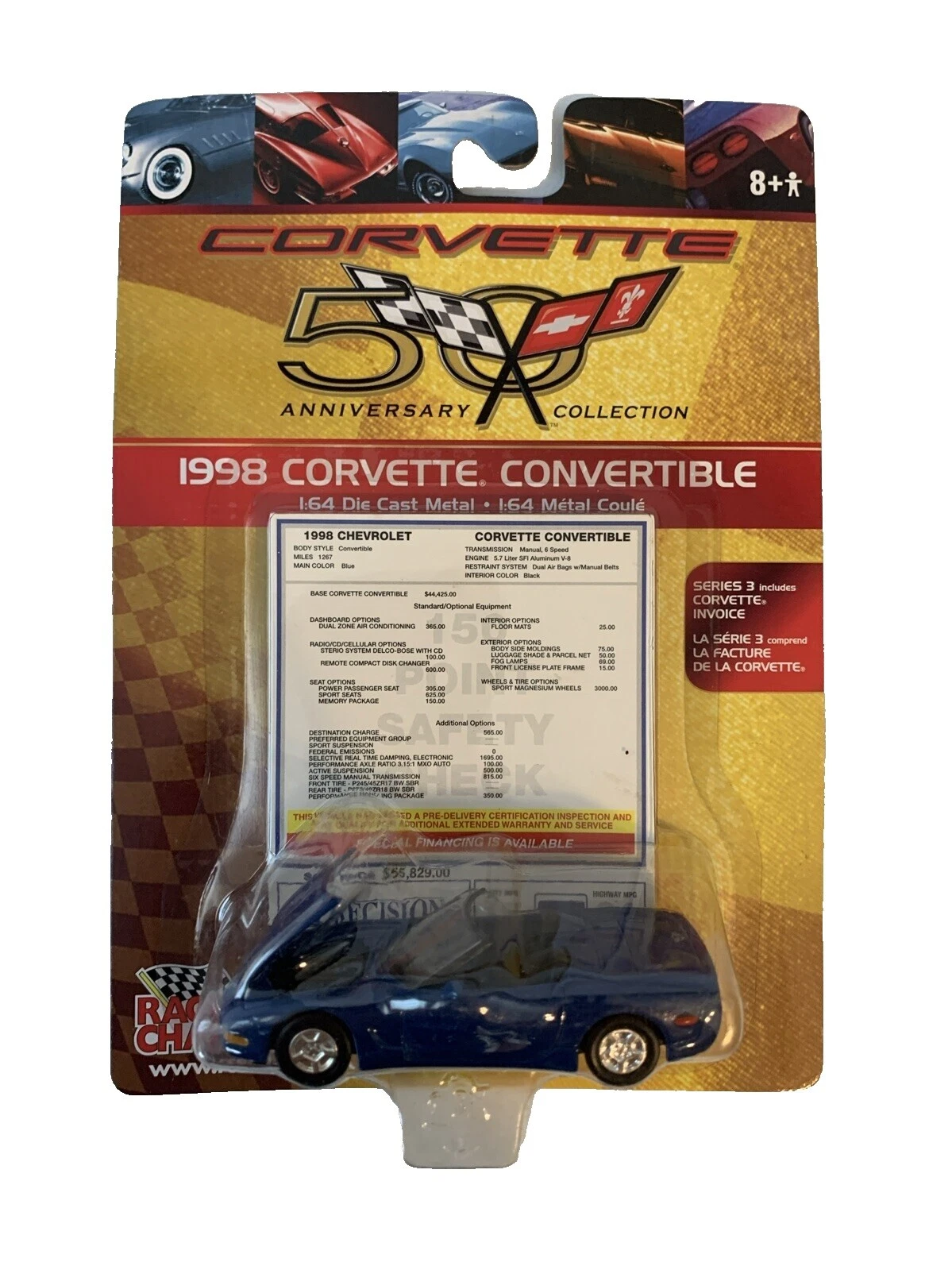 Racing Champions Hot Wheels Racing 雪佛兰现代制造压铸汽车、卡车和厢型车