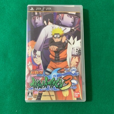 Naruto Shippuden: Ultimate Ninja Heroes 3 Sony PSP Bandai Japanese