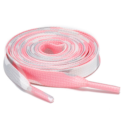 1Pair Flat Shoe Laces Replacement for Sneakers Boots Athletic Shoes 24 - 72 Inch