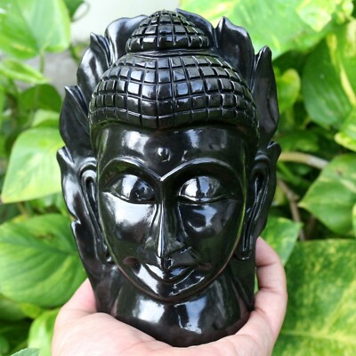 Iolite Buddha -Handmade Gemstone Figure -  Natural Gemstone Carving  525
