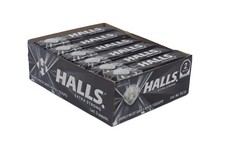 Halls Black Extra Strong Menthol Halls Negras Mexicanas 12 Pc Net 11oz