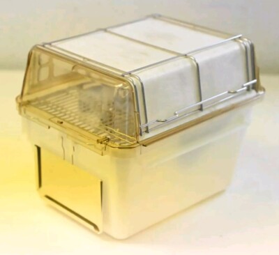 Tecniplast Rodent/Mice Hi Temp Lab Cage Vented Lid/Base/Filter