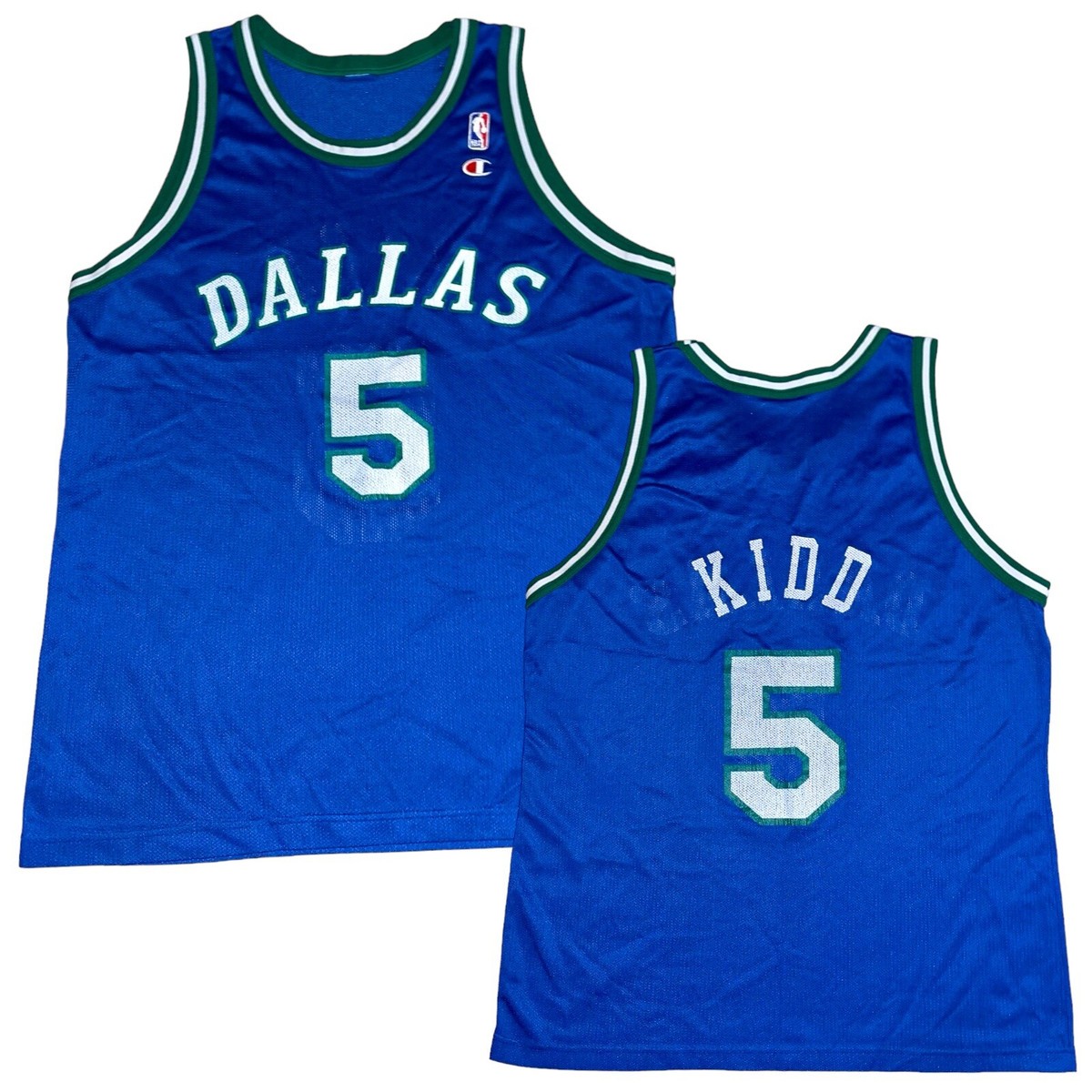 90s チャンピオン　DALLAS KIDD ユニフォーム 44 ユニフォーム Vintage 90's JASON KIDD CHAMPION Dallas Mavericks #5 Jersey
