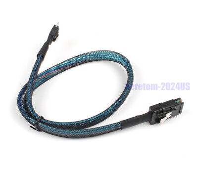 Slim SAS 4.0 SFF-8654 4i 38pin To Mini SAS SFF-8087 Target Hard - Foto 5