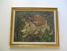 KERMIT EPPERSON B.1913 PAINTING AMERICAN EXPRESSIONISM MODERNISM REGIONALISM 