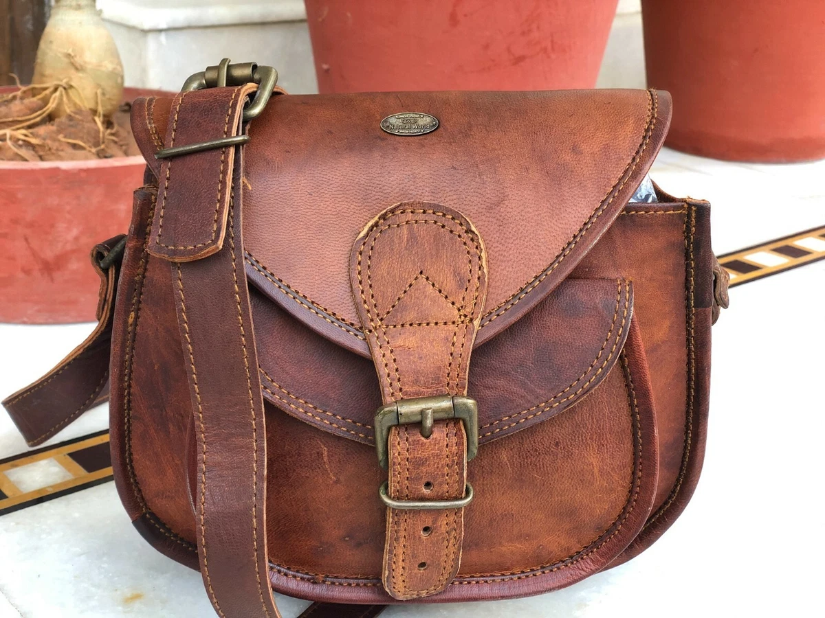 GVB Best Quality Cow Leather Vintage Messenger ladies Shoulder