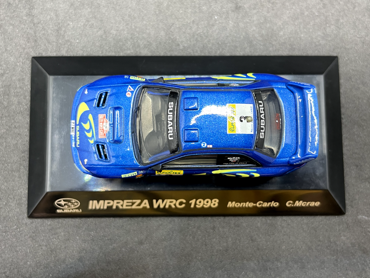 CM's 1/64 IMPREZA WRC 1998 Monte-Carlo C.Mcrae #3 diecast model