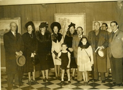 Argentina Buenos Aires Painter Juan Sol Exhibition at Banco Municipal Photo 1941