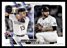 2021 Topps Update Jordan Sheffield / Alan Trejo  #US16   Colorado Rockies