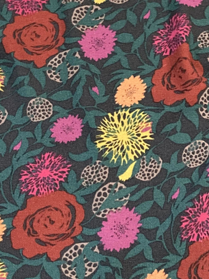 American Apparel Novedad Boho Hippie Estampado Floral Vestido Talla Mediana Foto 2 de 3