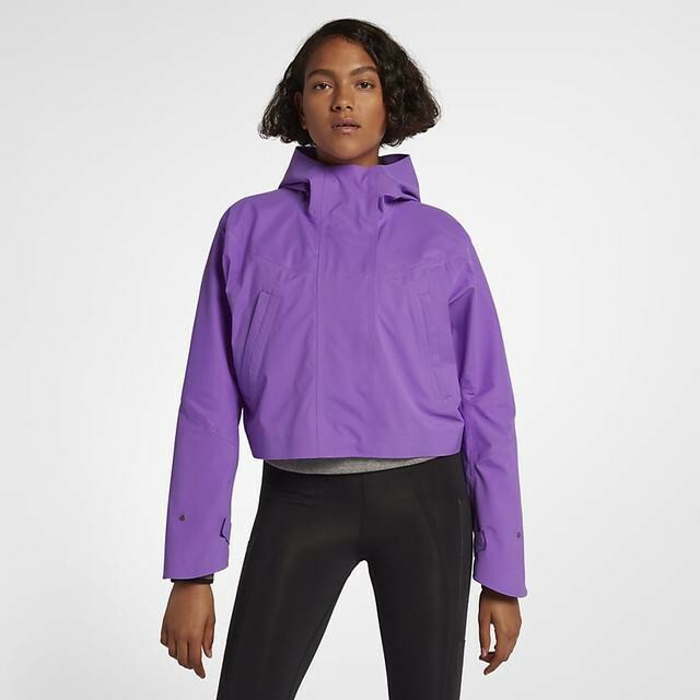 NikeLab City Ready Cropped Jacket -CHOOSE SIZE - AR3247-505 Violet