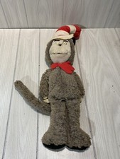 Cat in the Hat Plush 17" Dr Seuss Vintage Eden 1979 70s Red Gray Tag Retro NY