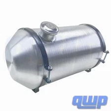 Round Fuel Tank 10''x20'' 6 3/4 Gallon 3/8'' NPT Aluminum Spun End Fill Gas Tank