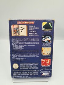 NES IronSword Wizards & Warriors II con scatola originale e istruzioni FRA