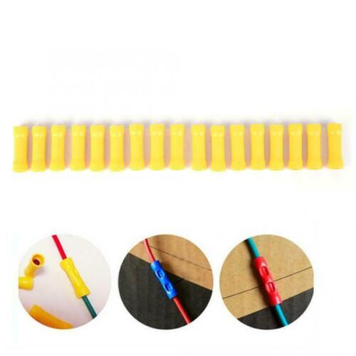 200PCS Electrical Wire Cable Crimp Terminals Insulated Straight Butt Connectors - Picture 6 of 19