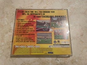 NFL 2K (Sega Dreamcast, 1999) CIB Complete TESTED