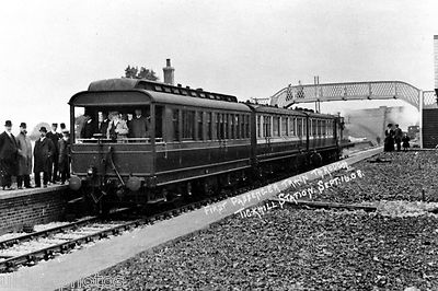 Great Central Inspection Train Tickhill Station Sth Yorks 16.09.1908 Rail Photo
