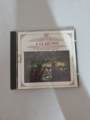 Glazunov Symphony No 6 Etc Rozhdestvensky CD Drawing On Inlay See Photos