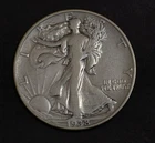 1938 D  Walking Liberty Half Dollar Fine Cleaned    Lot 5146