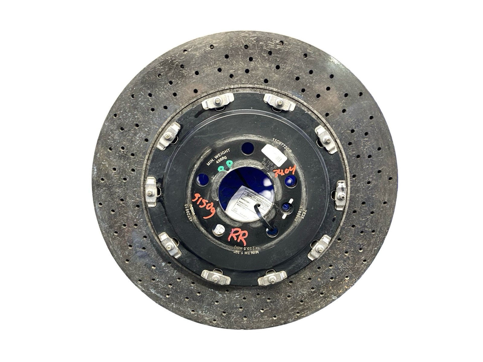 McLaren 570S 2016-2021 REAR+RIGHT Brake disc