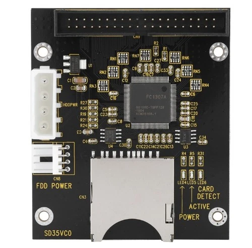 New SD SDHC Memory Card to 40 Pin IDE Hard Disk Drive Adapter Converter