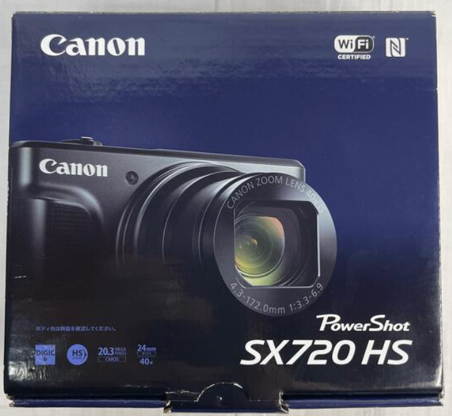 キヤノン、光学40倍ズームの「PowerShot SX720 HS」などコンデジ2機種