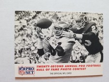 Cris Carter 1990 Pro Set #798 Hall Of Fame Photo Contest